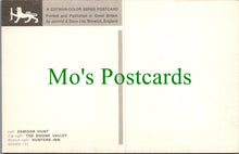 Load image into Gallery viewer, Devon Postcard - Exmoor Hunt, Hunters Inn, Doone Valley SW11880