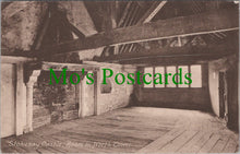 Load image into Gallery viewer, Shropshire Postcard - Stokesay Castle, Room in North Tower  SW11891