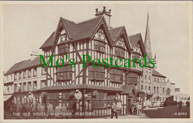 Herefordshire Postcard - The Old House, Hightown, Hereford   SW11893