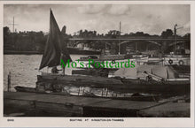 Load image into Gallery viewer, London Postcard - Boating at Kingston-On-Thames   RT2439