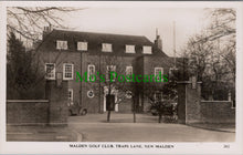 Load image into Gallery viewer, London Postcard - Malden Golf Club, Traps Lane, New Malden   RT4