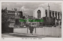 Load image into Gallery viewer, London Postcard - War Ruins in The Temple   RT2466