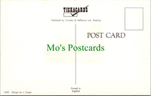 Load image into Gallery viewer, Holiday Message Postcard - Sleeping Man, Holiday Checklist SW13411