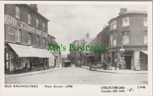 Load image into Gallery viewer, Hampshire Postcard - Old Basingstoke, New Street c1900 - SW13528
