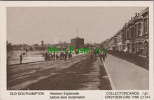 Load image into Gallery viewer, Hampshire Postcard - Old Southampton, Western Esplanade SW13597
