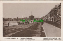 Load image into Gallery viewer, Hampshire Postcard - Old Southampton, Western Esplanade SW13597