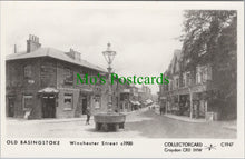 Load image into Gallery viewer, Hampshire Postcard - Old Basingstoke, Winchester Street c1900 - SW13539