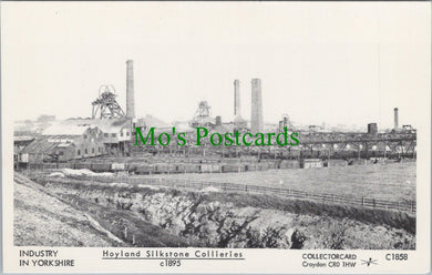 Yorkshire Postcard - Hoyland Silkstone Collieries c1895 - SW13595