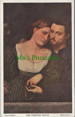 Art Postcard -The Venetian Lovers, Paris Bordone  SW12035
