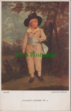 Art Postcard - Viscount Althorp, Joshua Reynolds SW12036