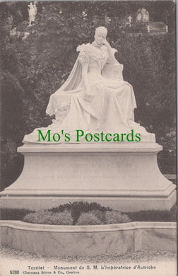 Switzerland Postcard - Territet, Monument De S.M.L'Imperatrice d'Autriche SW12079