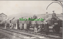 Load image into Gallery viewer, Railway Postcard - A Welsh Whisky Train at Frongoch, Bala c.1899 - SW12708
