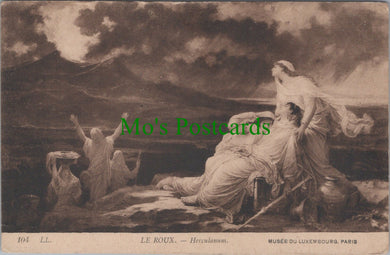 Art Postcard - Le Roux, Herculanum, Musee Du Luxembourg, Paris SW12719