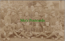Load image into Gallery viewer, Ancestors Postcard - Group of Men and Boys from Forest Gate, London SW11148
