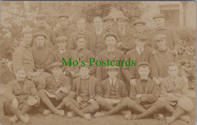 Ancestors Postcard - Group of Men and Boys from Forest Gate, London SW11148