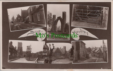 Northamptonshire Postcard - Snap Shots of Moulton   SW11216