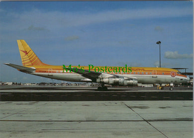 Aviation Postcard - Surinam Airways Douglas DC-8-55F Aeroplane SW12805