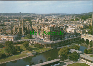 Somerset Postcard - Aerial View of Bath    SW12815