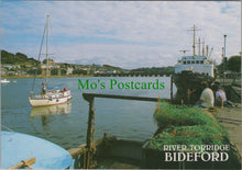 Load image into Gallery viewer, Devon Postcard - Bideford, River Torridge and Bridge  SW12829