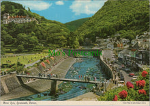 Load image into Gallery viewer, Devon Postcard - The River Lyn, Lynmouth   SW12865