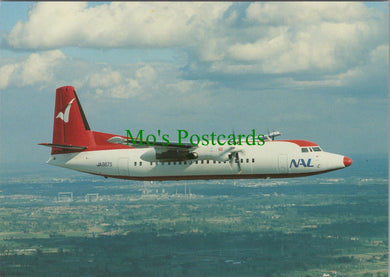 Aviation Postcard - Nakanihon - NAL Fokker 50 Aeroplane SW12878