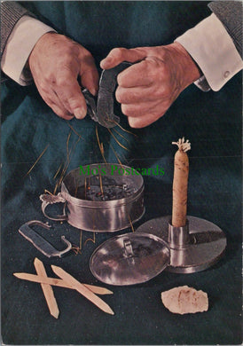 Science Museum Postcard - Household Tinder Box, Early 19th Century SW11316
