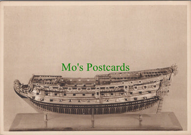 Maritime Museum Postcard - English Ship of 96 Guns c.1703 - SW11351
