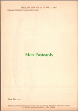 Load image into Gallery viewer, Maritime Museum Postcard - English Ship of 96 Guns c.1703 - SW11351