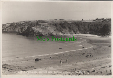 Wales Postcard - Cemaes Bay Bathing Beach, Anglesey  SW11407