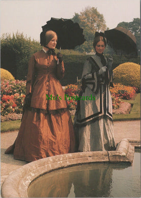 Fashion Postcard - Welsh Folk Museum, Wedding Dress of Brown Silk SW11433