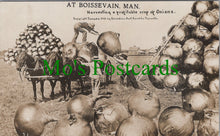 Load image into Gallery viewer, Canada Postcard - At Boissevain, Manitoba - Harvesting SW12311
