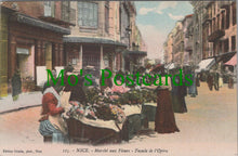 Load image into Gallery viewer, France Postcard - Nice, Marche Aux Fleurs SW12378