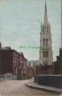 Lincolnshire Postcard - Louth Parish Church   DC1449