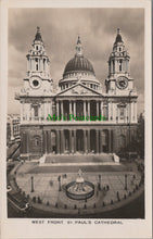 Load image into Gallery viewer, London Postcard - St Paul's Cathedral, The West Front DC1457