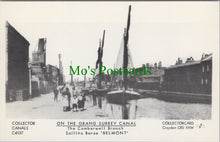Load image into Gallery viewer, Transport Postcard - On The Grand Surrey Canal, The Camberwell Branch SW11727