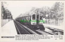 Load image into Gallery viewer, Railway Postcard - Merseyrail Class 508 Train at Bromborough Rake SW11687