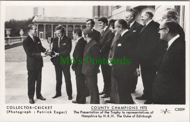 Sport Postcard - Cricket County Champions 1973 - SW11697