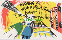 Load image into Gallery viewer, Holiday Greetings Postcard - Having a Wonderful Time SW11750