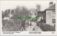 Load image into Gallery viewer, Isle of Wight Postcard - Old Carisbrooke, Castle Street c1900 - SW14835