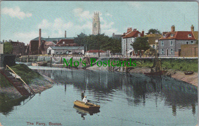 Lincolnshire Postcard - The Ferry, Boston   SW13553