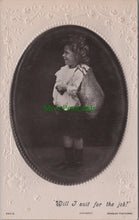Load image into Gallery viewer, Children Postcard - Will I Suit For The Job?  SW11820
