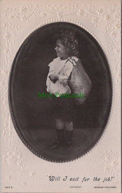 Children Postcard - Will I Suit For The Job?  SW11820