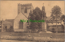 Load image into Gallery viewer, Wales Postcard - St Asaph Cathedral and Cross DC1122