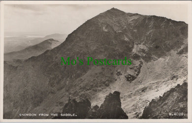 Wales Postcard - Snowdon From The Saddle  DC1135