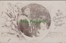Load image into Gallery viewer, Ancestors Postcard - Mother or Nanny and a Boy Called Bertie DC1023
