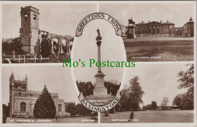 Hampshire Postcard - Greetings From Basingstoke   DC1051