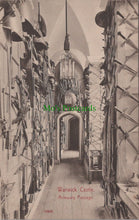 Load image into Gallery viewer, Warwickshire Postcard - Warwick Castle, Armoury Passage  SW13050