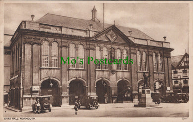 Wales Postcard - Shire Hall, Monmouth  SW13063