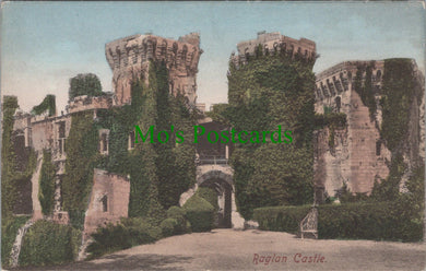 Wales Postcard - Raglan Castle, Monmouthshire  SW13073