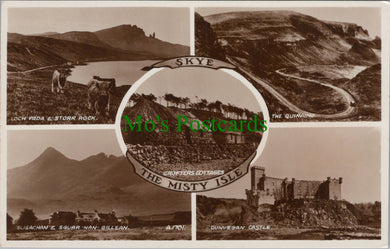 Scotland Postcard - The Isle of Skye, The Misty Isle  SW13074